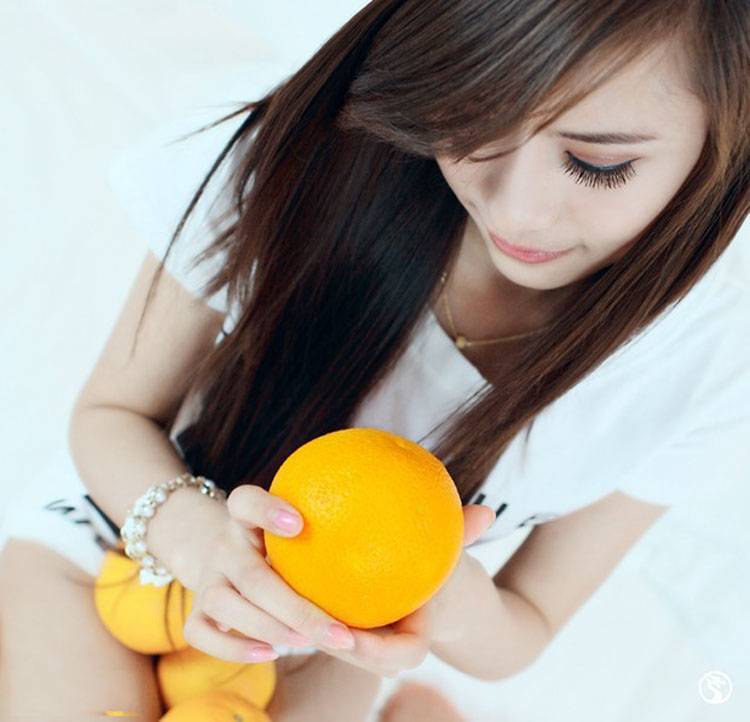可爱香甜的橙子姑娘-6
