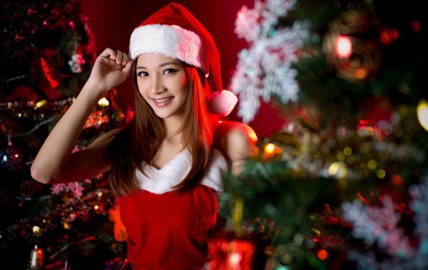 清纯美女X'mas祝福-5