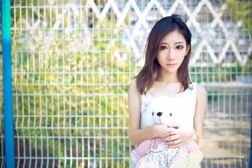 可爱少女和小熊的缘分-10