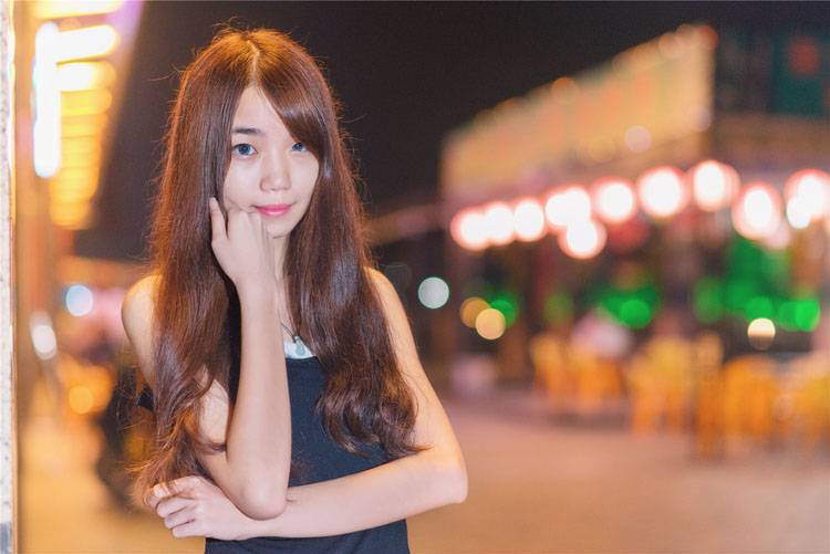 凌晨时分偶遇的小清新-7