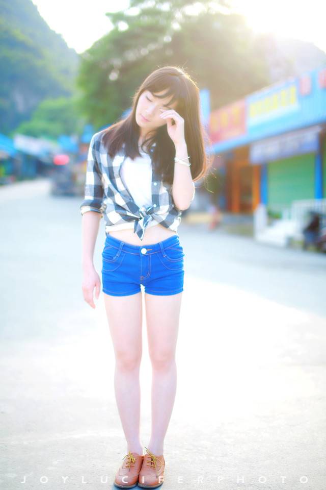 长腿美女的小清新写真图片-10