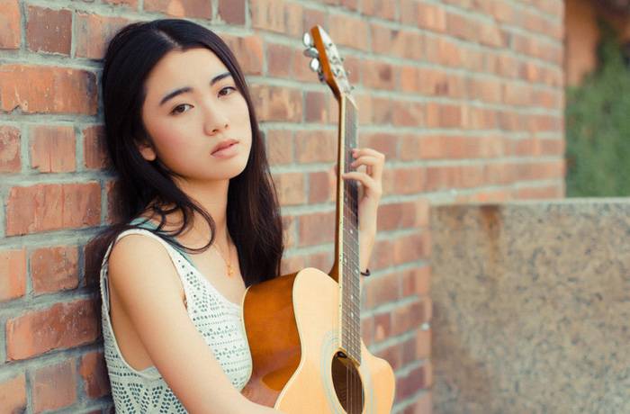 甜美女孩唯美写真