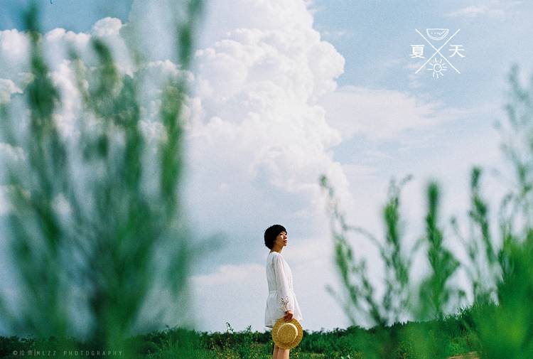 清纯少女唯美夏日写真