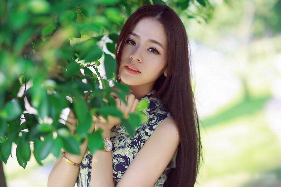 清纯美女甜美迷人写真-5