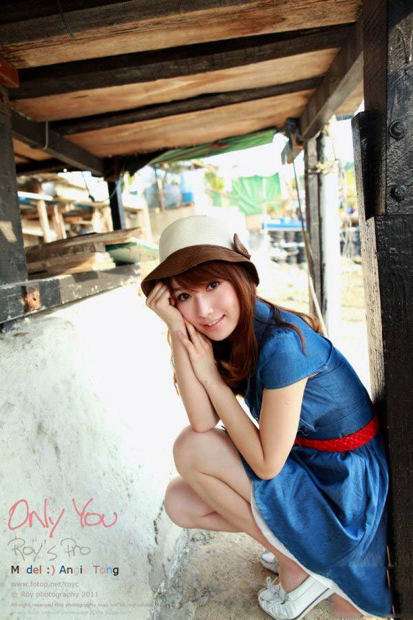 街头清秀美女各种自拍-7