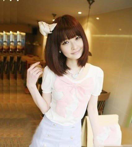 一组可爱小清新妹子很迷人-2