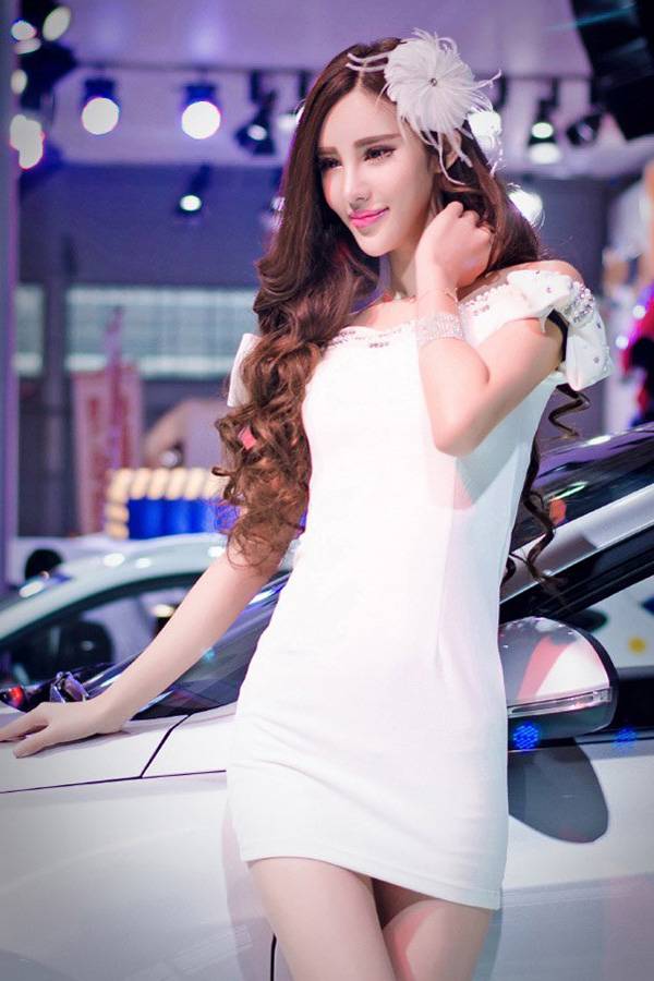 靓丽车模豪车高清写真