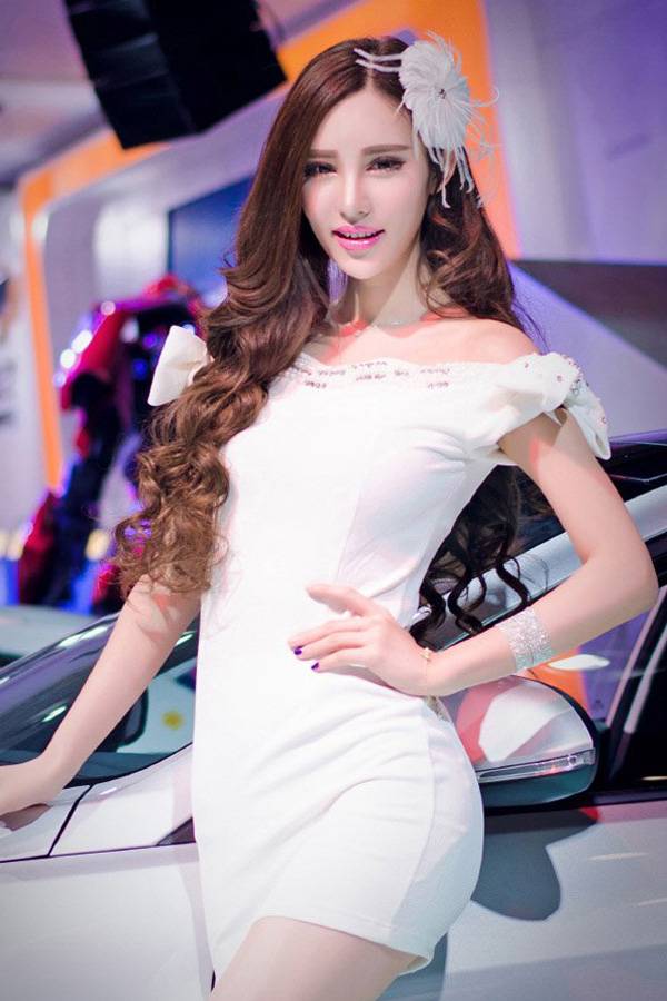 靓丽车模豪车高清写真-5