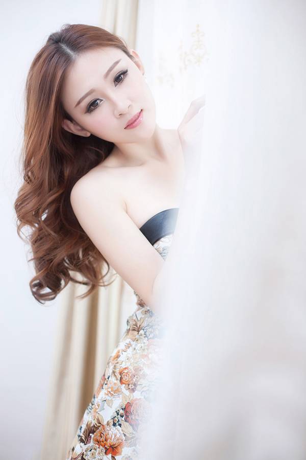 曼妙身材模特欢欢の诱惑-8