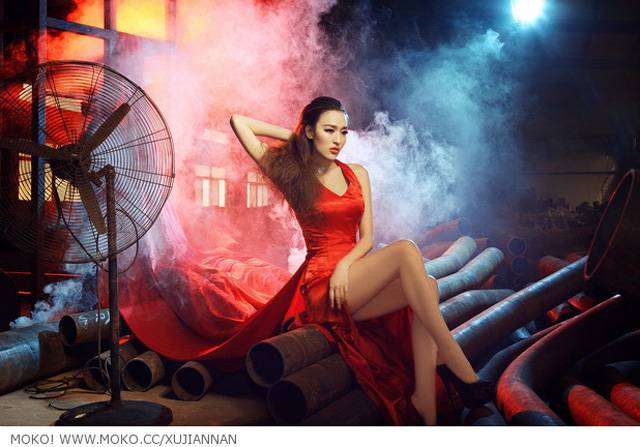 香车与美人的完美结合-5