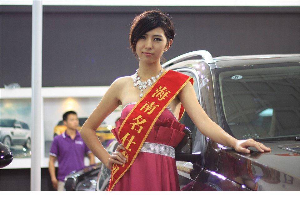 2013海南车展高清名模-2