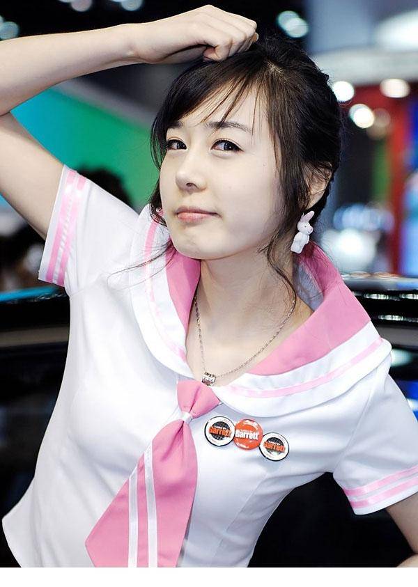 可爱韩国模特韩敏智美图-6