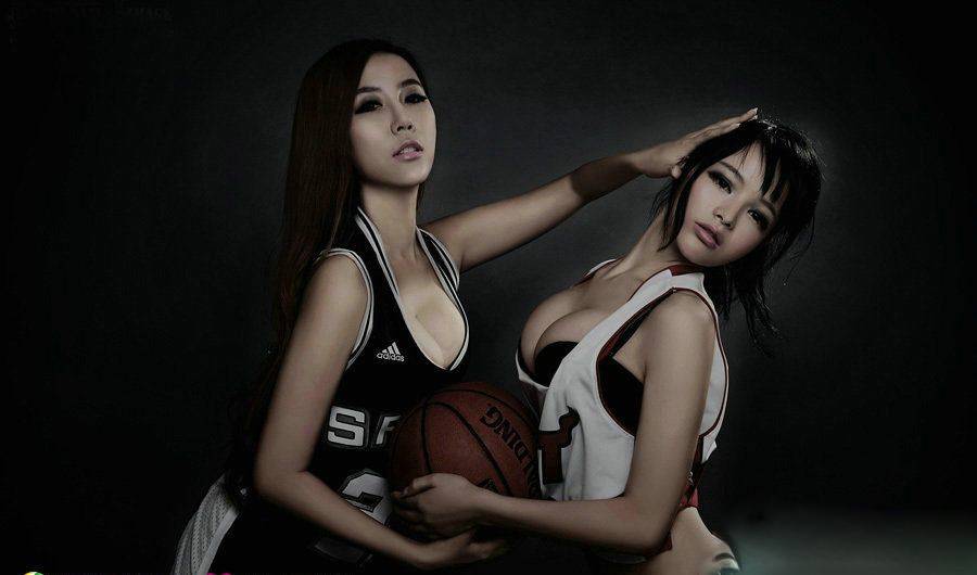 野性十足热辣篮球姐妹花-4