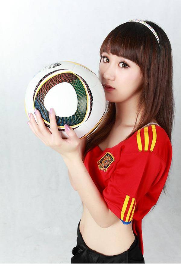 身材超棒的足球宝贝唯美私房