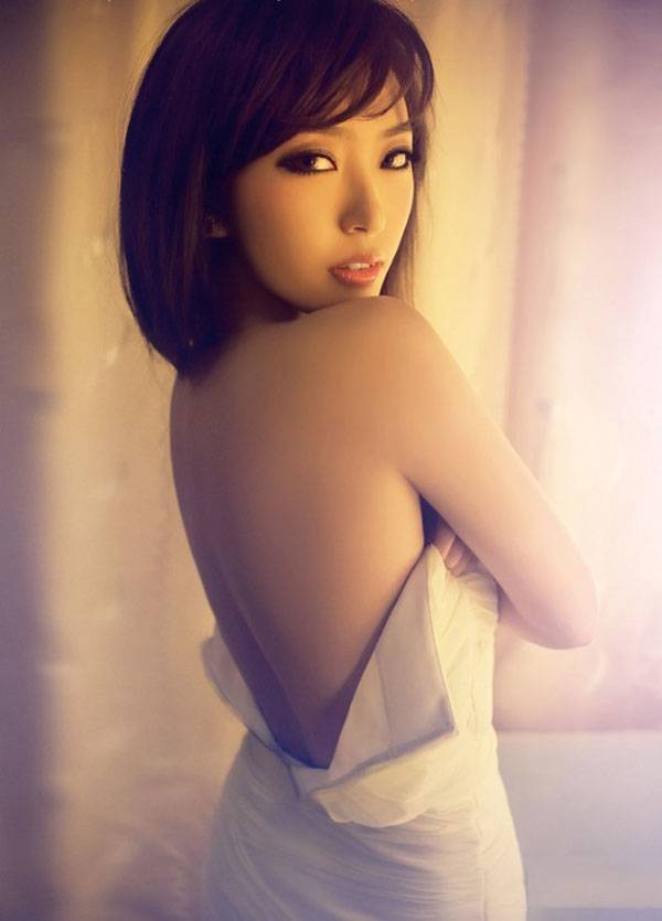 爱上你长发盘起的样子-3