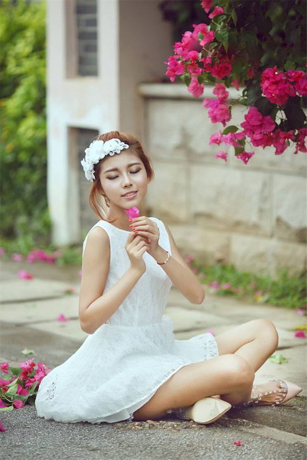 清纯MM唯美街拍靓丽写真