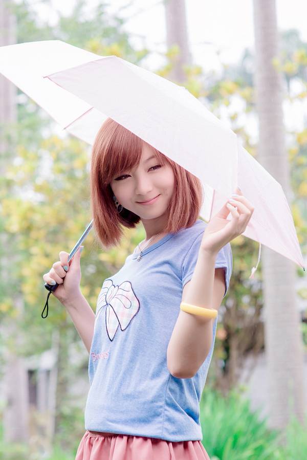 短发MM小猪小清新写真