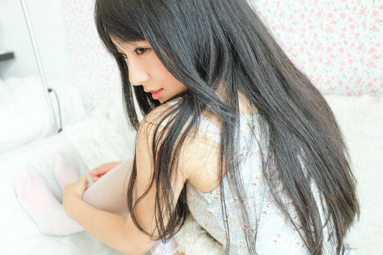 清纯少女居家日常私房照-5