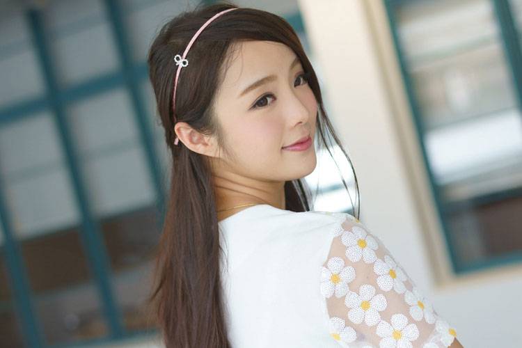 清纯少女的唯美笑容-2