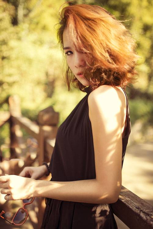 小清新美女的唯美写真