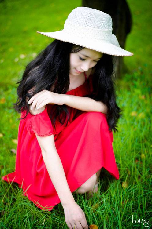 九月夏天的纯美女孩-10