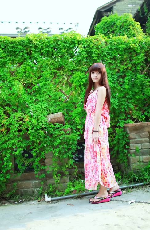 可爱少女陌生街道上的迷糊-3