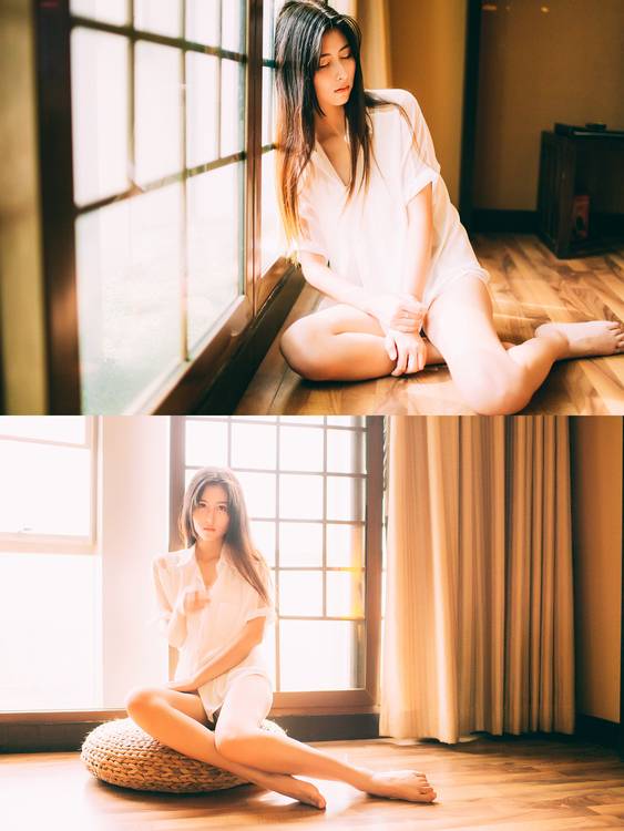 让人怜爱的美女慵懒的午后-2