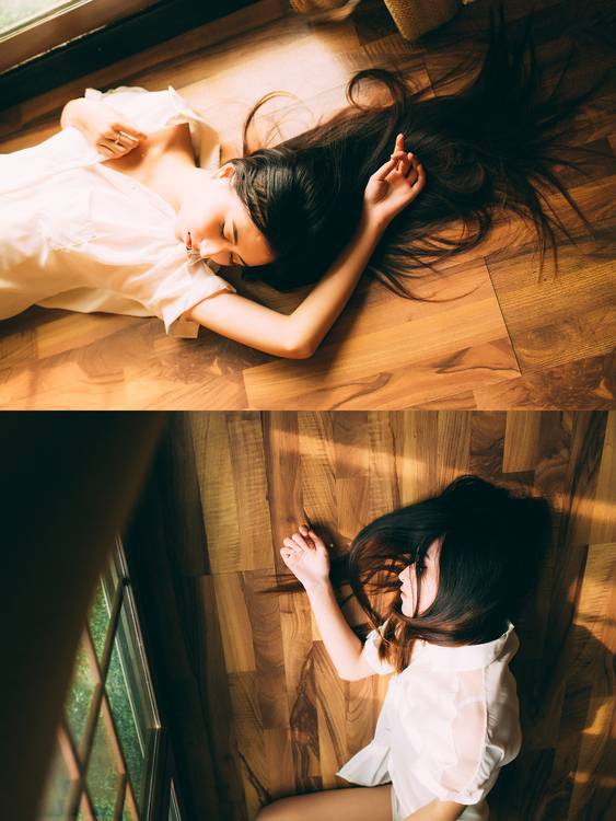 让人怜爱的美女慵懒的午后-6