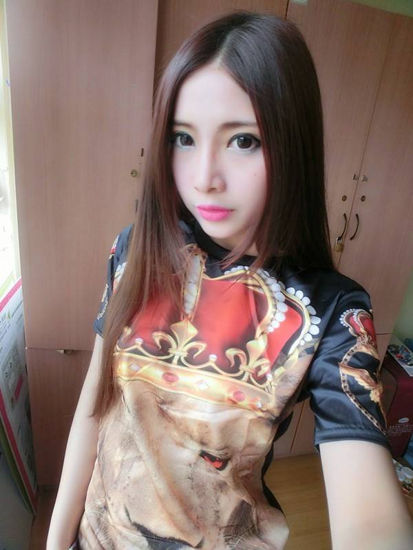 大眼睛清纯美女顾骄娇私房写真-2