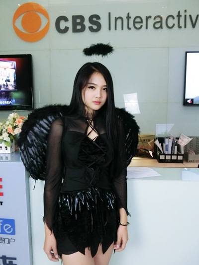 2014CJ舞台展美女如云-10