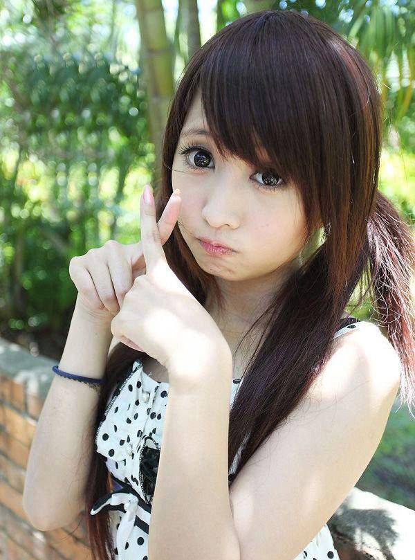 90后大眼美女可爱照-2