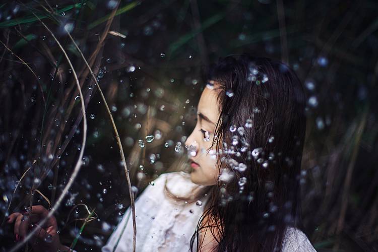 清纯少女湿透了的美妙身体-4