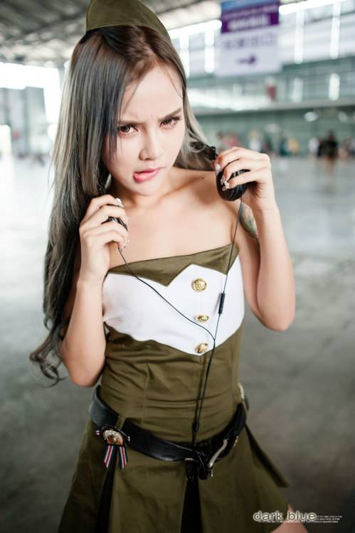 CJ萌妹纸给你带来甜美微笑-2