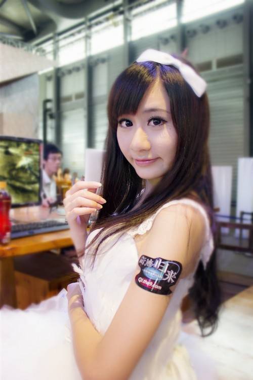 清纯妹纸甜美迷人另类美-8