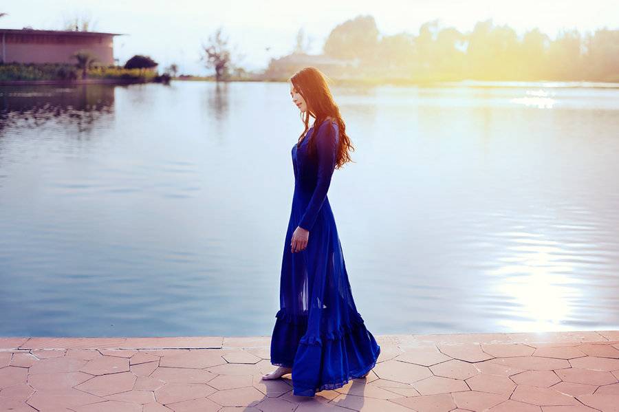 清纯美女迷人邂逅阳光-5