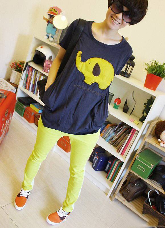 街范酷潮混搭韩味十足