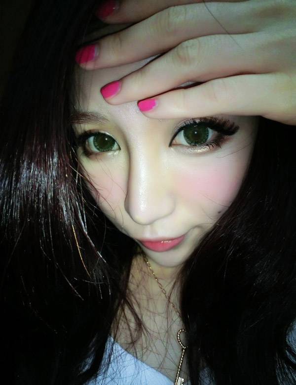 可爱美女迷人超性感自拍照