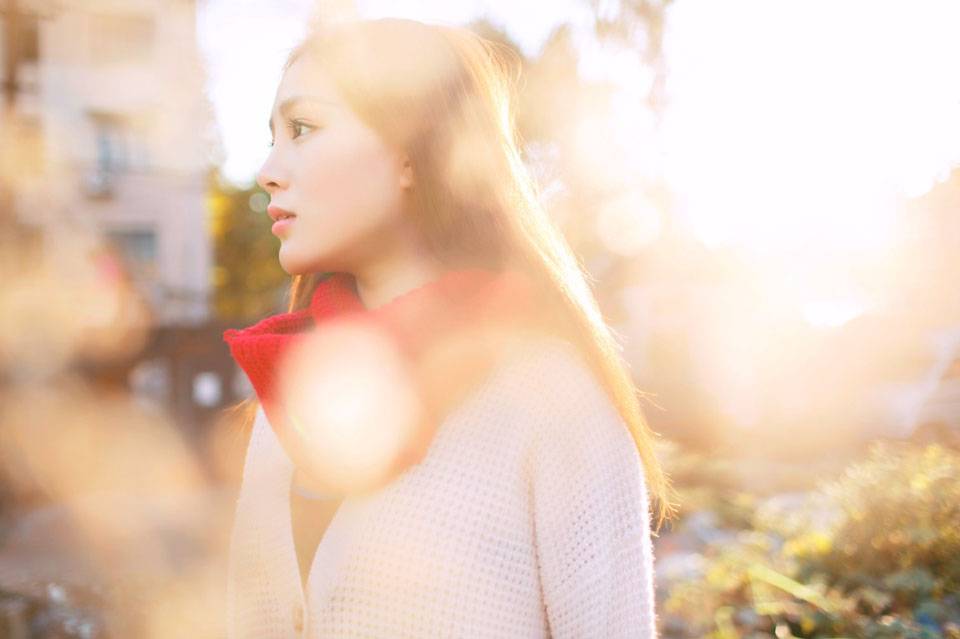 逆光下的甜美诱惑-2