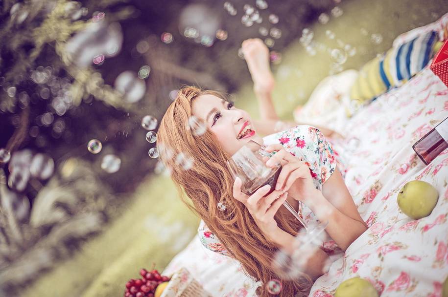 美女嫩模陈彦儿甜美写真-3