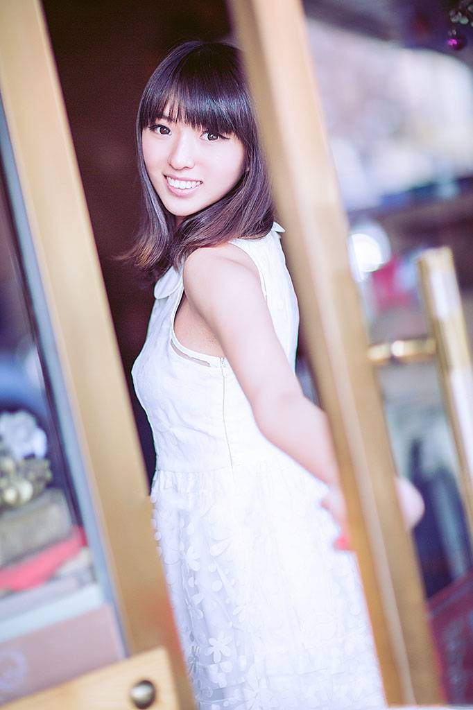 甜品店碰上的甜美姑娘-4