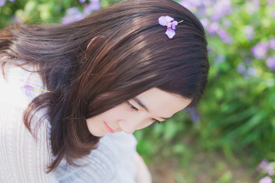 纯白美艳的花姑子-6