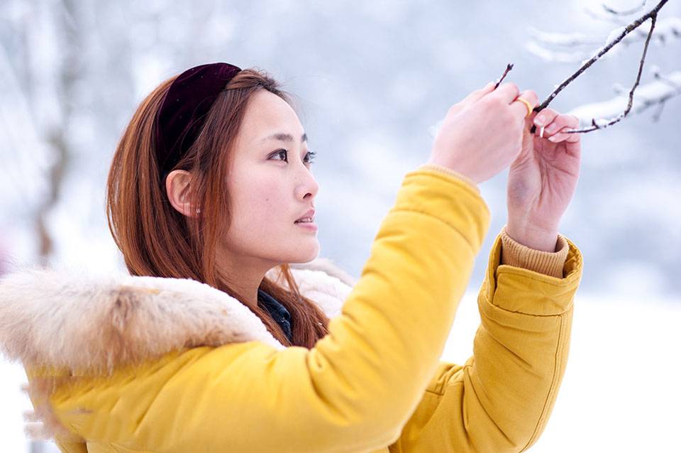 清纯少女的雪之梦-9