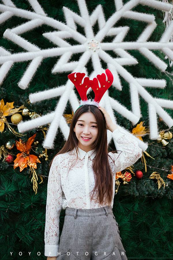 可爱小鹿少女的甜美-6