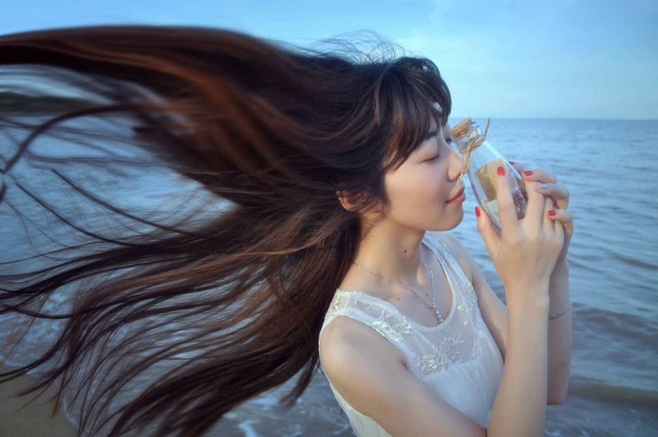 爱上漂流瓶的唯美少女-5