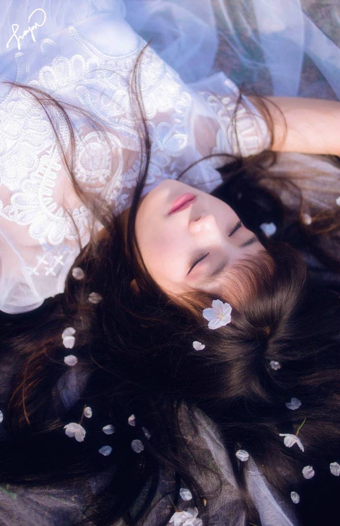 樱花下你的美丽让我心动-9