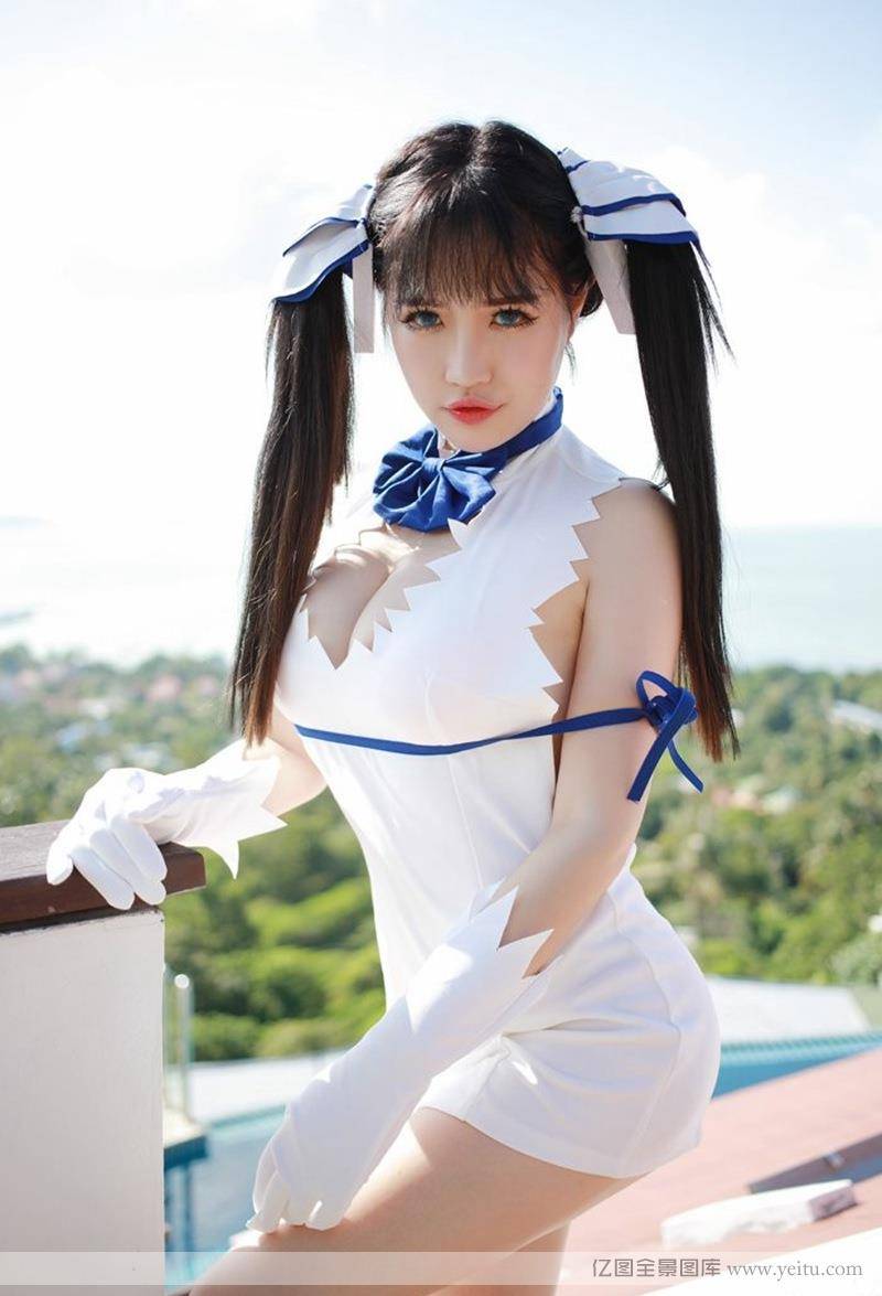 模范学院美女模特徐cake双马尾比基尼内衣诱惑苏梅旅拍