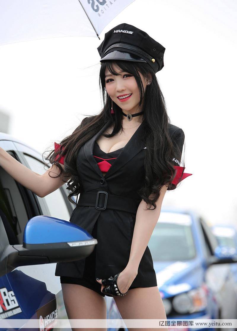 美女车模性感外漏制服诱惑高清写真-36