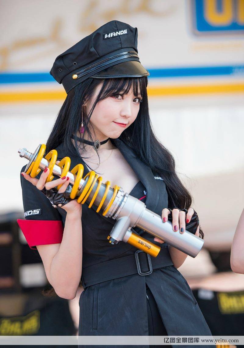 美女车模性感外漏制服诱惑高清写真-41