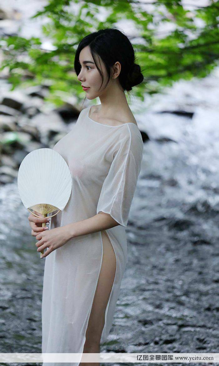 尤果网美女模特沈佳熹姐妹花乡下诱惑写真-5