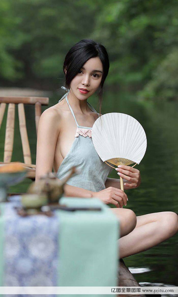 尤果网美女模特沈佳熹姐妹花乡下诱惑写真-6